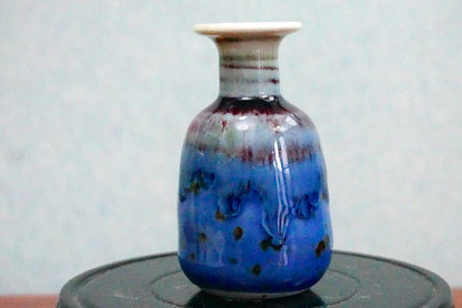 Cute mini unique glazed vases