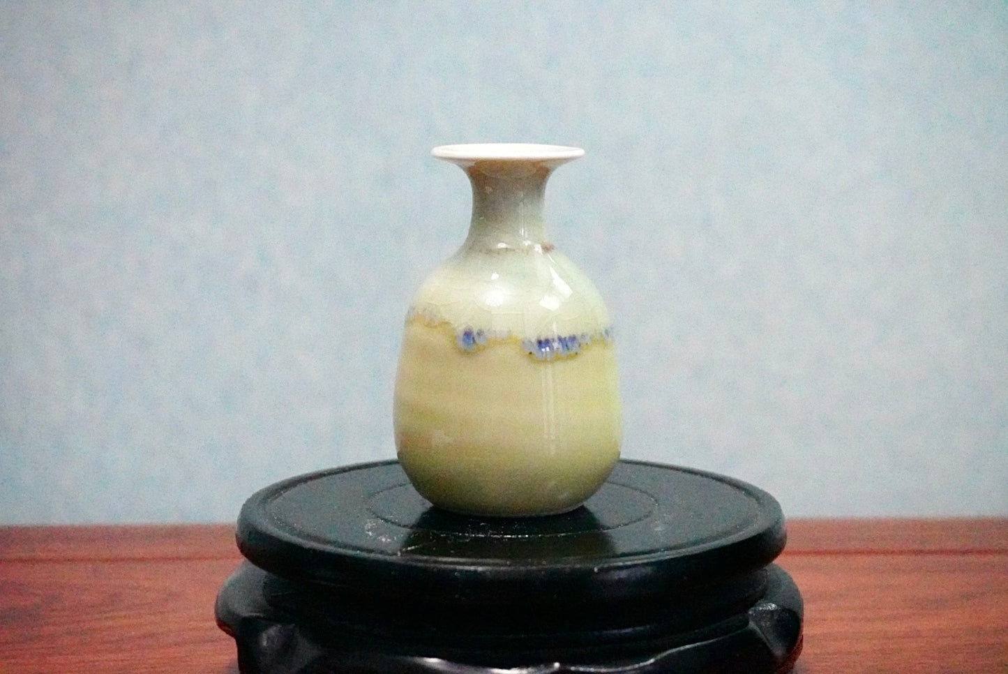 Cute mini unique glazed vases