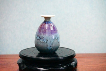 Cute mini unique glazed vases