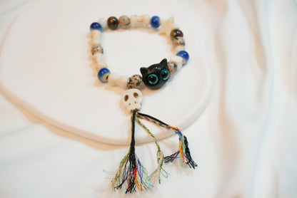 Black Cat Ceramic Bracelet