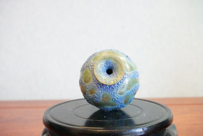 Cute mini unique bubble glazed vases