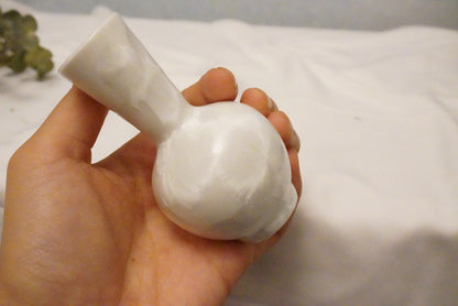 Mini Crackle Glazed Unique Ceramic Vase 100% Handmade