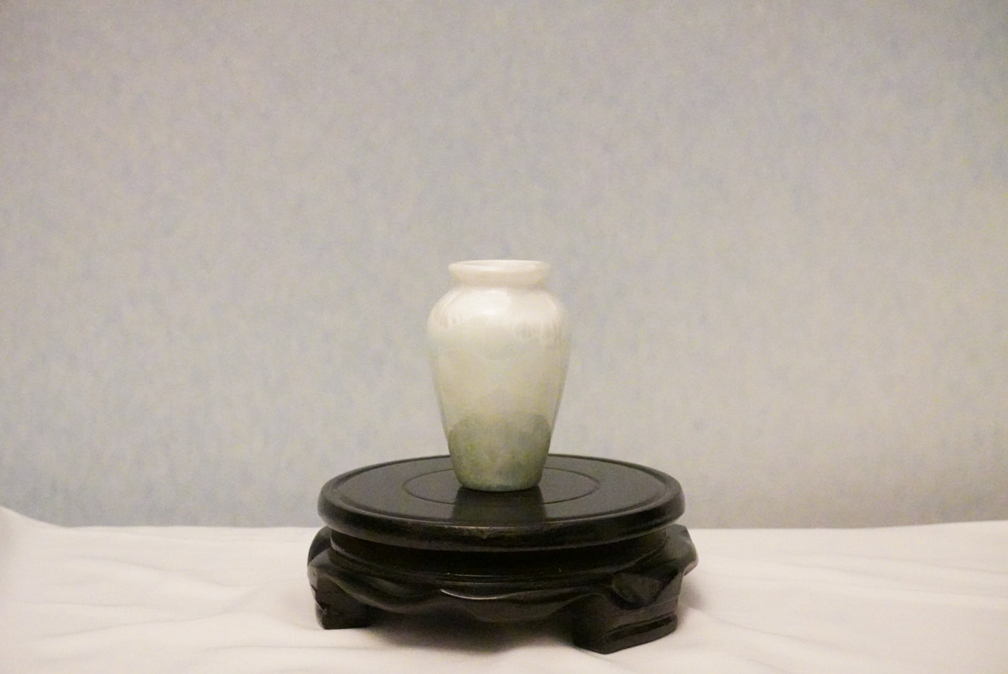 Mini Crackle Glazed Unique Ceramic Vase 100% Handmade