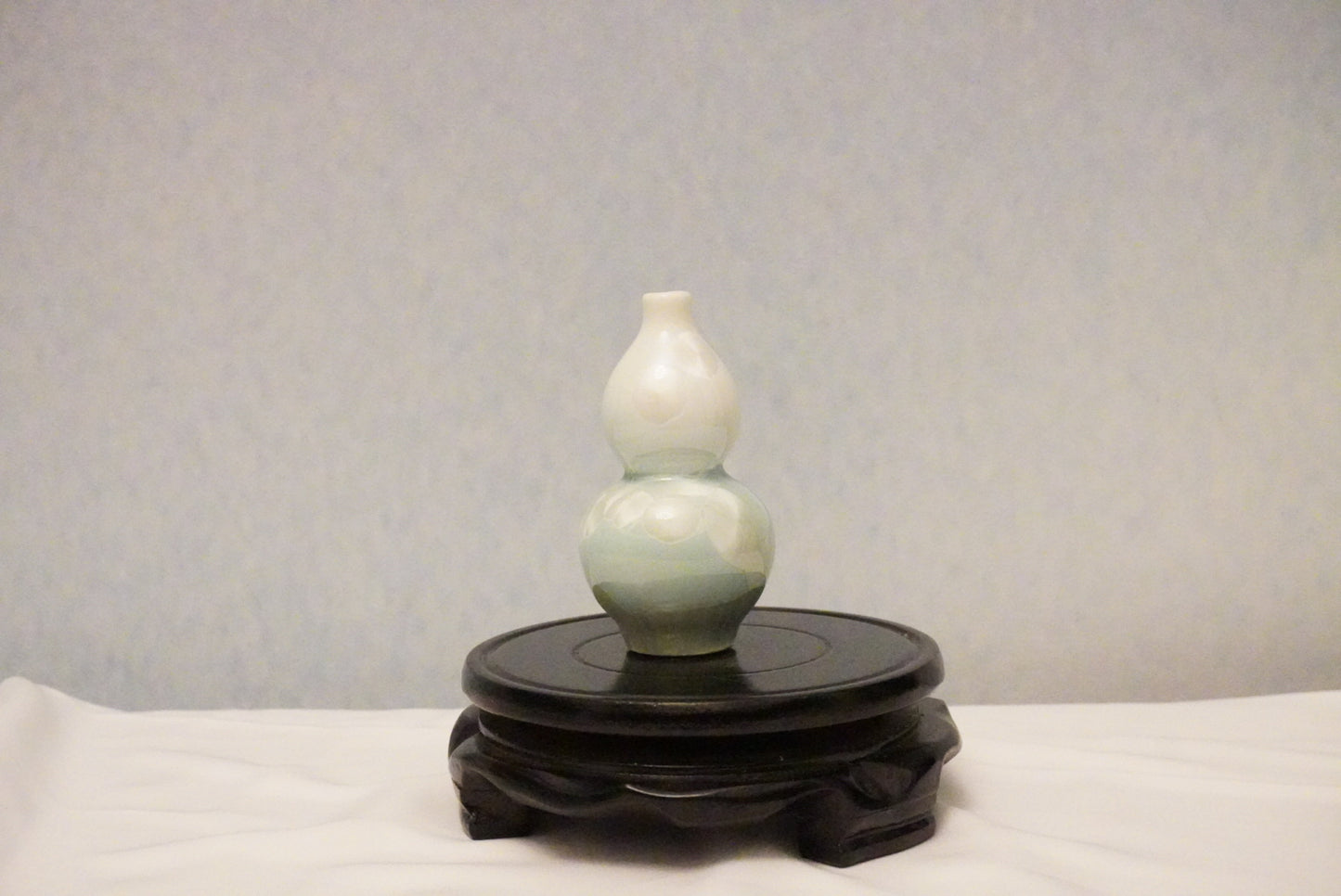 Mini Crackle Glazed Unique Ceramic Vase 100% Handmade