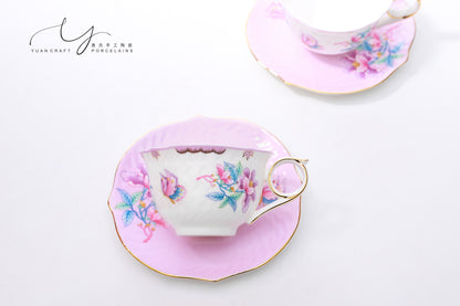 Secret Garden Teacups & Saucers Sets for Two