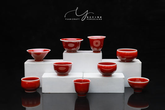 Lang Hong - Another Red - Exquisite Traditional Chinese Porcelain Langhong