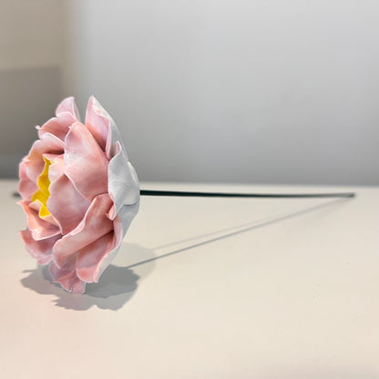 100% Handmade Ceramic Peony Flowers | Ceramic Flower | Large Ceramic Flowers